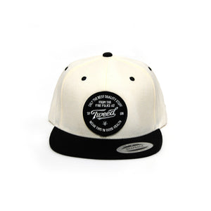 Snapback en tweed